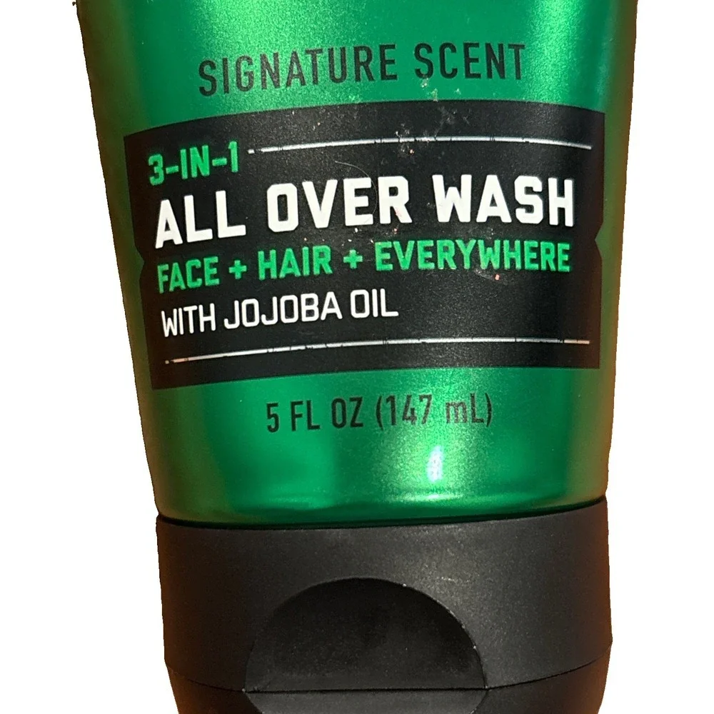 6 Brut Signature Scent 3 in 1 All Over Wash Face Hair Everywhere Body 5 oz Each